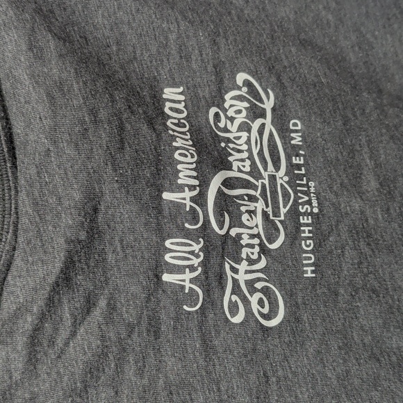 Harley-Davidson Gray T-Shirt XL Like New - Picture 6 of 6